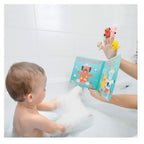 Ludi set jucarie de baie carte si marionete pentru degete 10m+