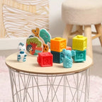 Ludi Set jucarii senzoriale Jungla 10m+