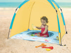 Ludi cort anti-UV50 cu mini piscina 10m+ LUD90015 05