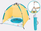 Ludi cort anti-UV50 cu mini piscina 10m+ LUD90015 04