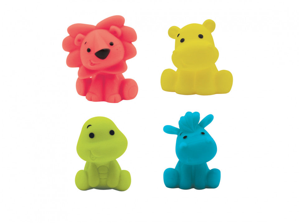 Ludi jucari de baie set 4 bucati 10m+, Animalute LUD40064 01 Imagine principală a produsului