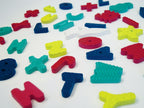 Ludi jucarie de baie set de 78 litere si cifre  0m+LUD3709 02