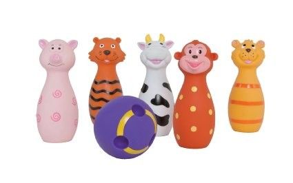 Ludi set de popice soft 10m+, Animalute LUD3455 01 Imagine principală a produsului