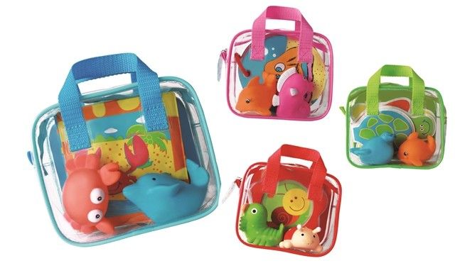 Ludi set jucarie de baie cu carte si stropitori 01