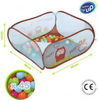 Ludi spatiu de joaca pliabil 90 x 90 cm 6m+, Bufnita LUD2836 01