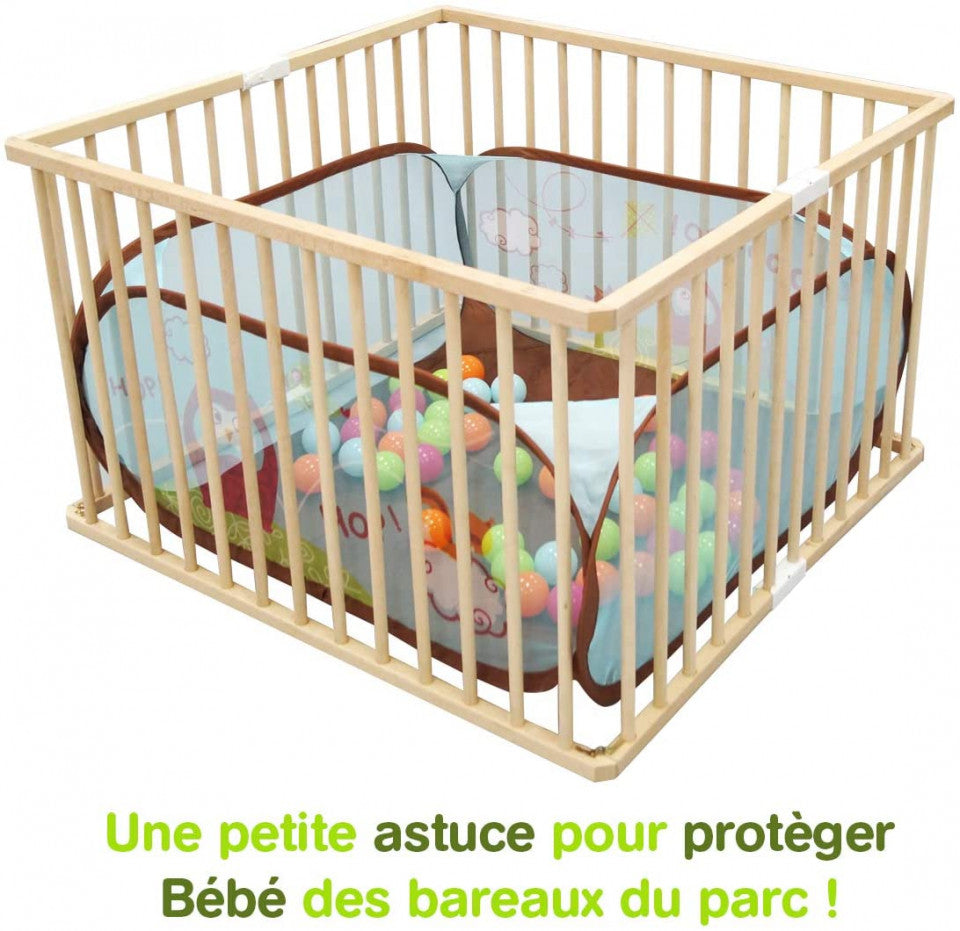 Ludi spatiu de joaca pliabil 90 x 90 cm 6m+