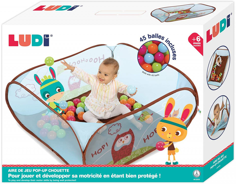 Ludi spatiu de joaca pliabil 90 x 90 cm 6m+