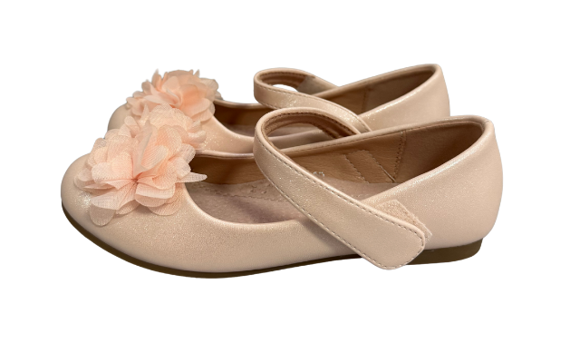Luszi balerini fete cu bareta si floricele 30-36 Pink Imagine principală a produsului