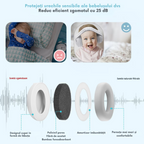  Casti antifonice pentru bebelusi 0-36 luni Gri