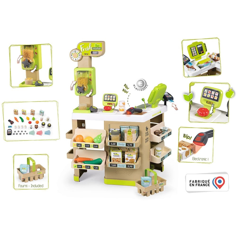 Smoby Magazin pentru copii Fresh Market 3 ani+ Imagine secundară a produsului