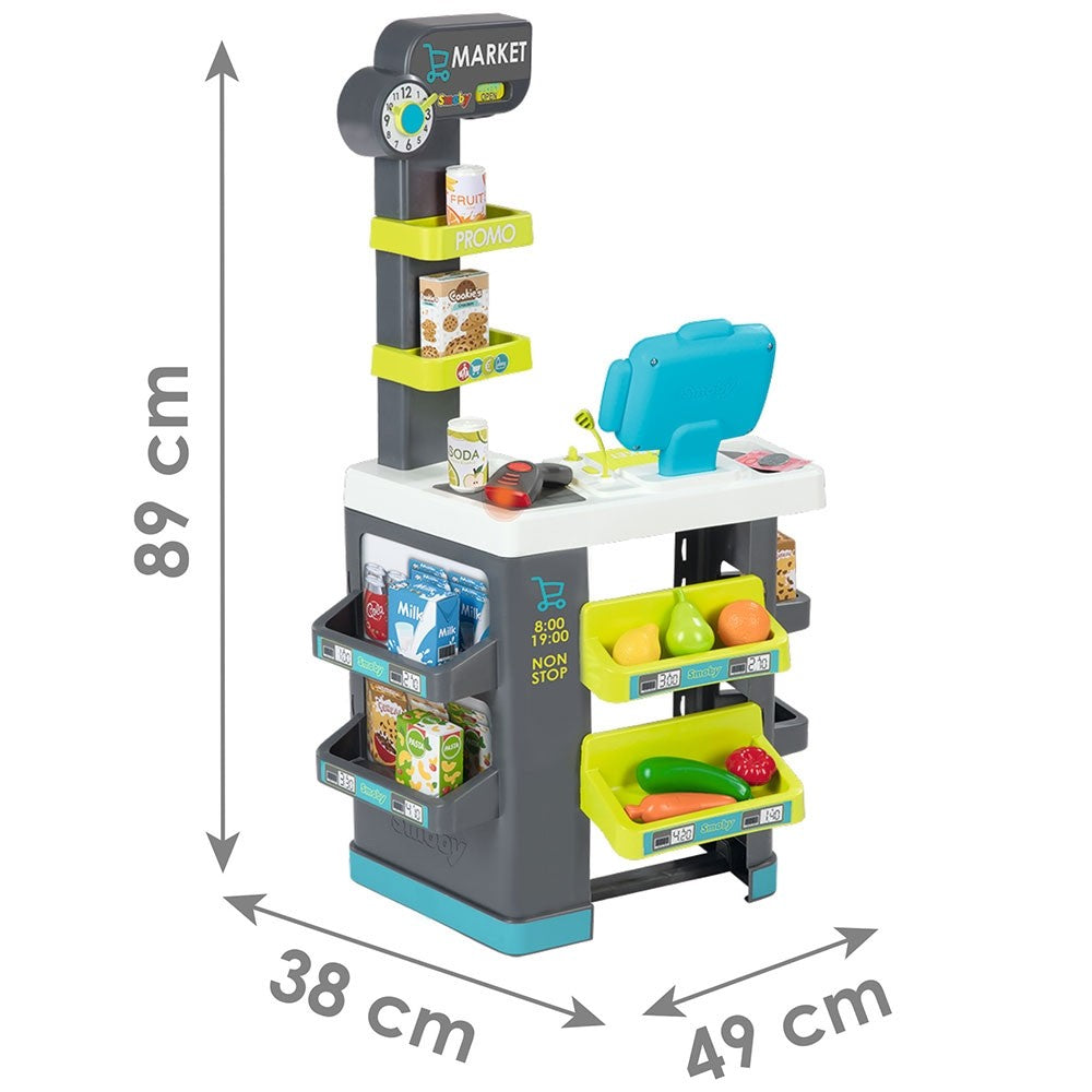 Smoby Magazin pentru copii Smoby Market 3 ani+ 