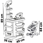Smoby magazin pentru copii Market cu 34 accesorii 3 ani+