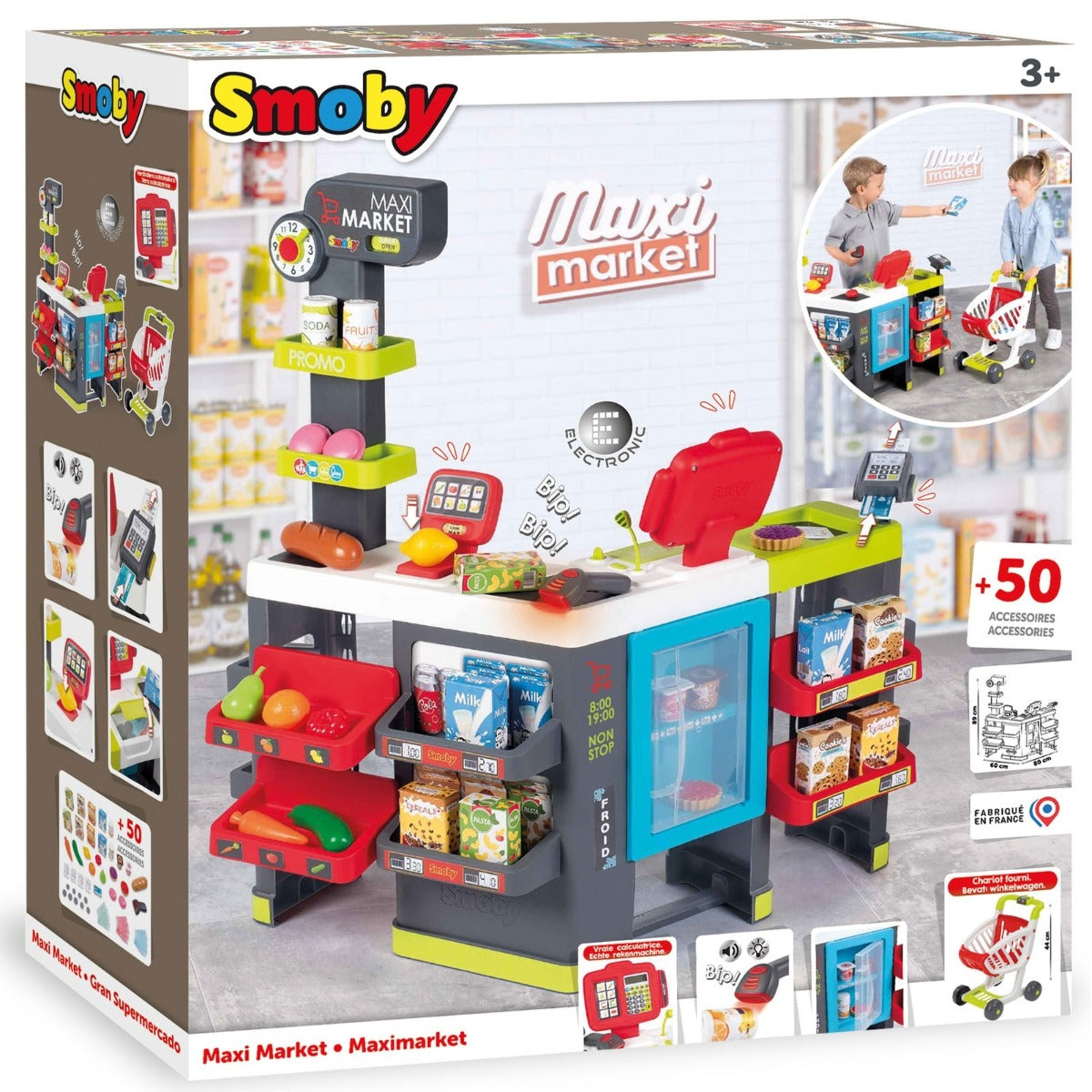 Smoby Magazin pentru copii Maxi Market 3 ani+