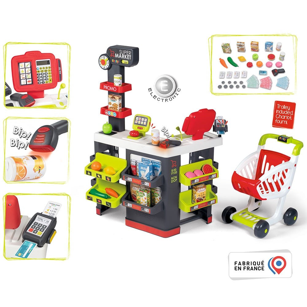 Smoby Magazin pentru copii Super Market 3 ani+v