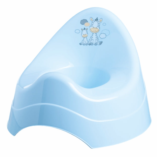 Maltex Baby olita 6m+, Zebra albastru