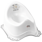Maltex Baby olita anti-alunecare 6m+, Zebra Alb cu gri