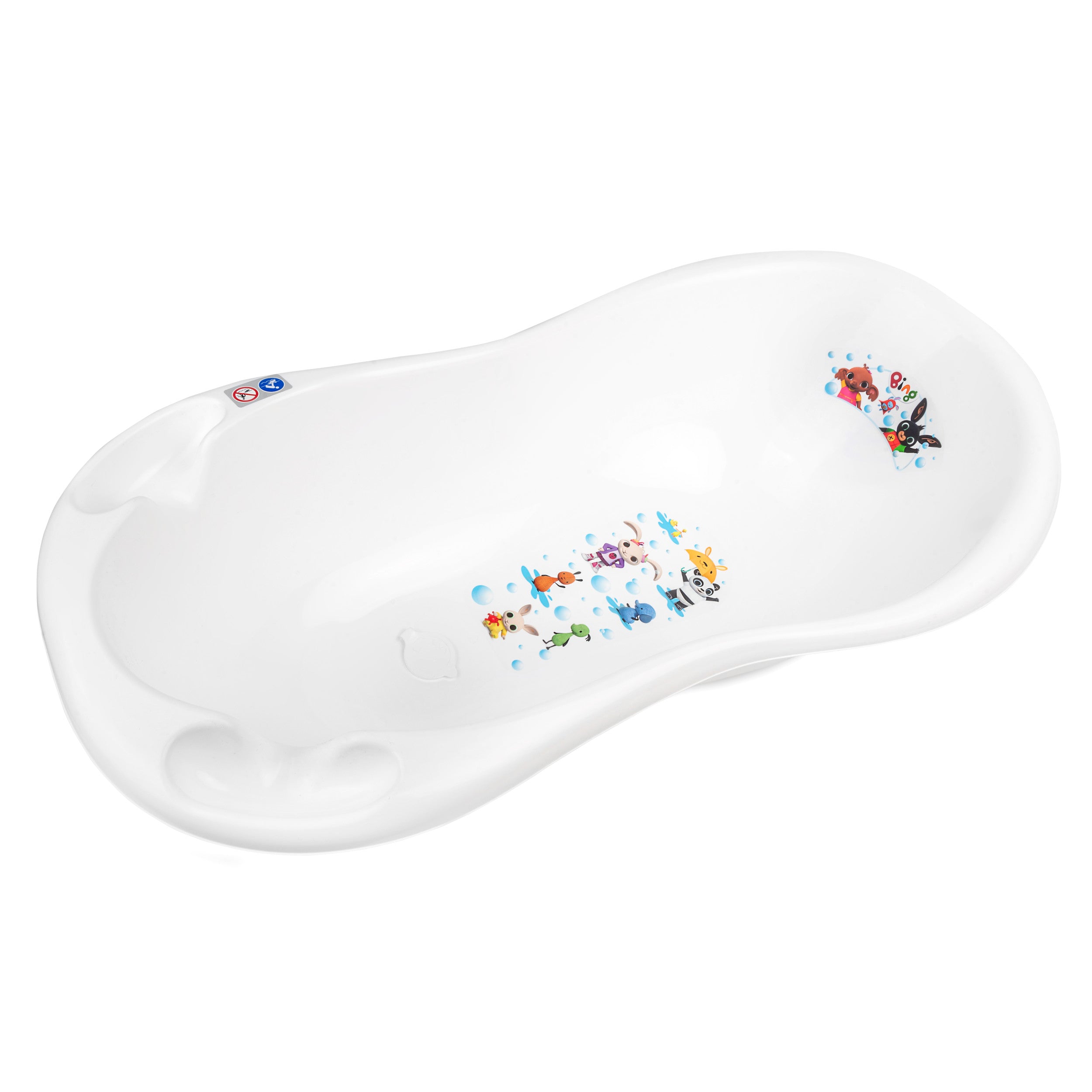 Maltex Baby cadita pentru baie 100 cm, Bing alb ML-3318