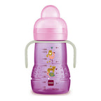 MAM biberon tranzitie Trainer+Night cu cioc si maner 4m+