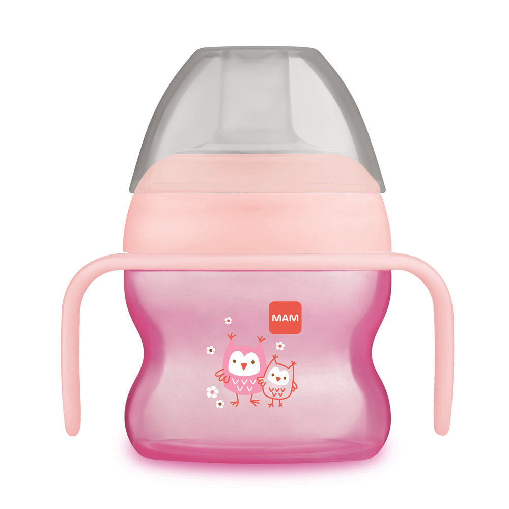 MAM cana cu maner Starter Cup 4m+ 150 ml Girl