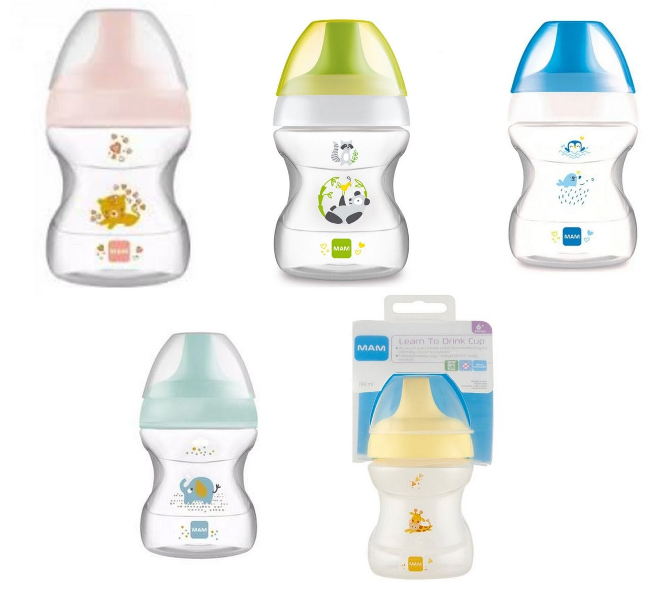 MAM cana Learn To Drink Cup 190 ml 6m+, 1 buc Imagine principală a produsului
