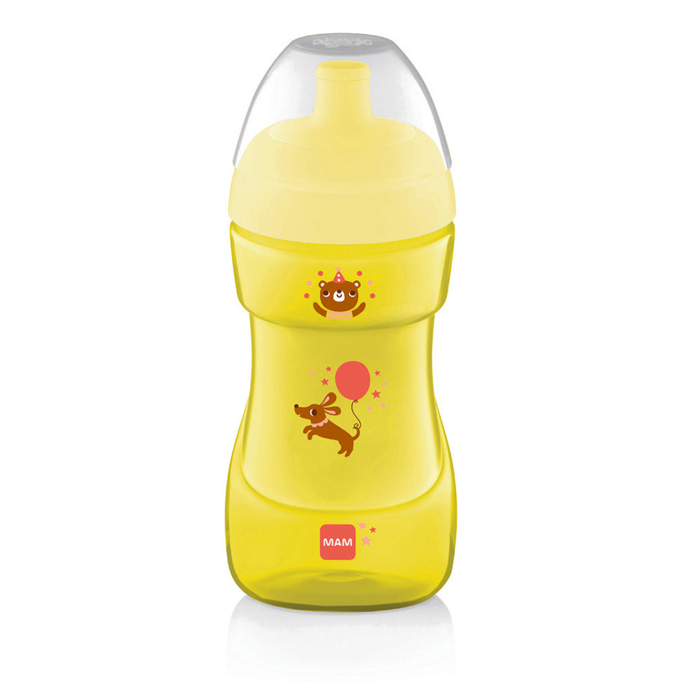 MAM cana Sports Cup 330 ml 12m+ Unisex cu catel Imagine principală a produsului