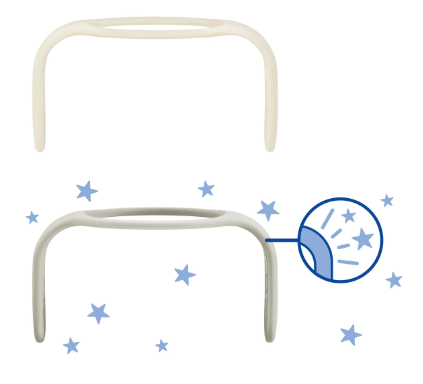 MAM maner biberon Hold My Bottle Day&Night 0m+ 2 buc Imagine secundară a produsului
