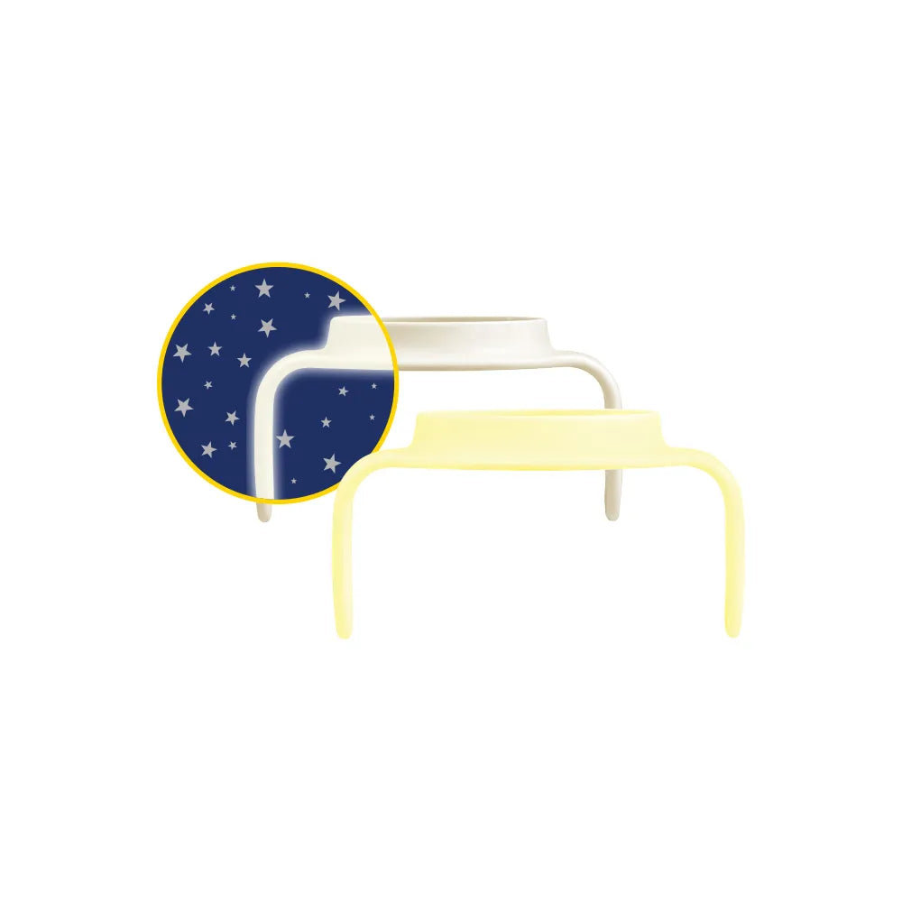 MAM maner cana Hold my Cup Night&Day 4m+, 2 buc Alb-Galben Imagine principală a produsului