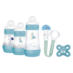 MAM set cadou incepator 5 piese Welcome to the World 0m+ Blue animale