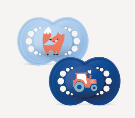 Mam suzeta silicon Original 16m+ 2 buc Boy Imagine principală a produsului