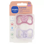 Mam suzeta silicon Supreme 16m+ 2 buc Animal