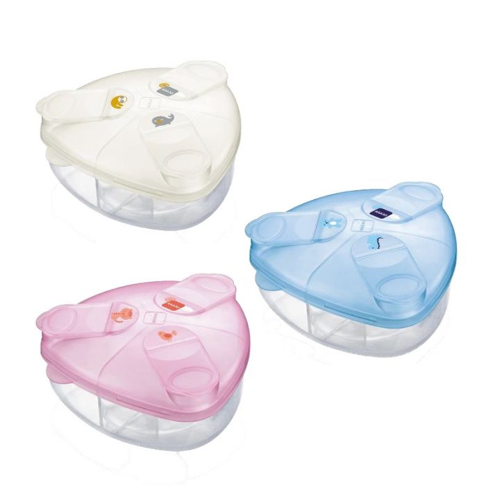 MAM dozator lapte praf cu 3 compartimente 0m+ 01