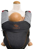 Manduca protectie bretele Fumbee din bumbac organic Light Grey