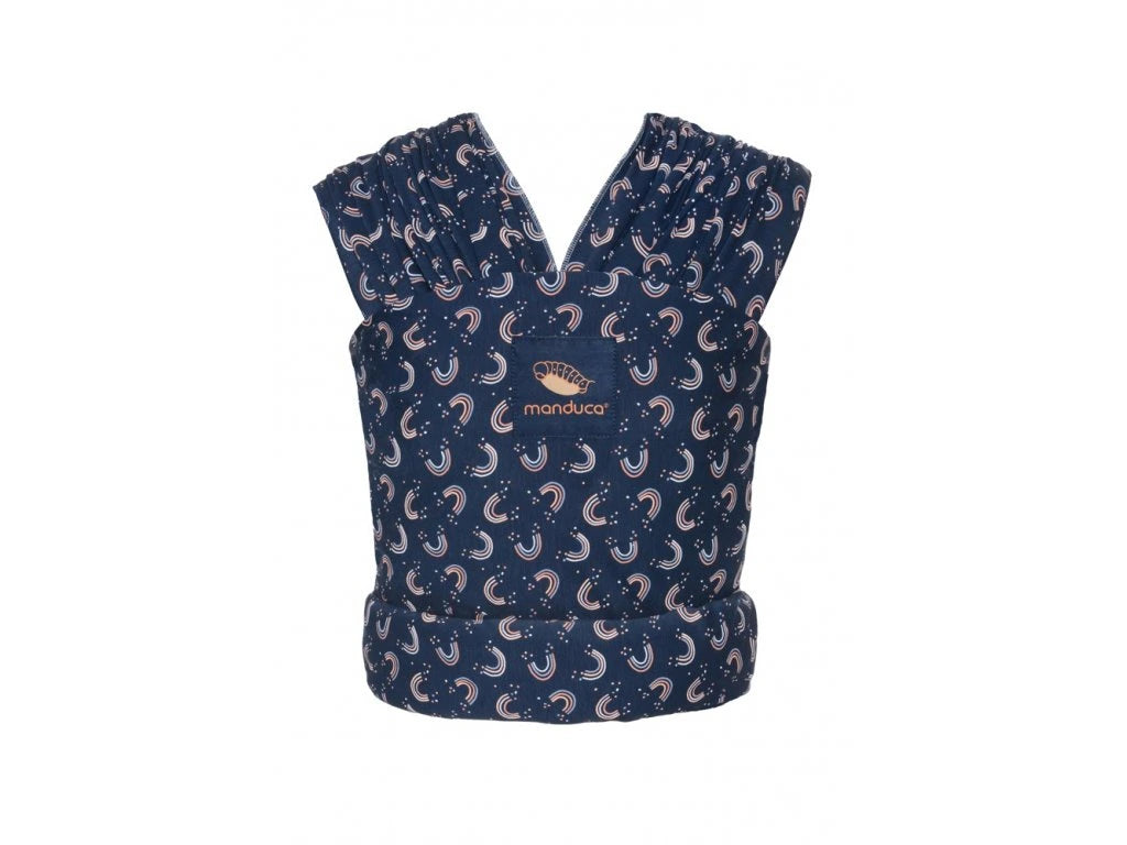 Manduca wrap elastic SLING 3.5-15 kg Rainbow Night Imagine principală a produsului