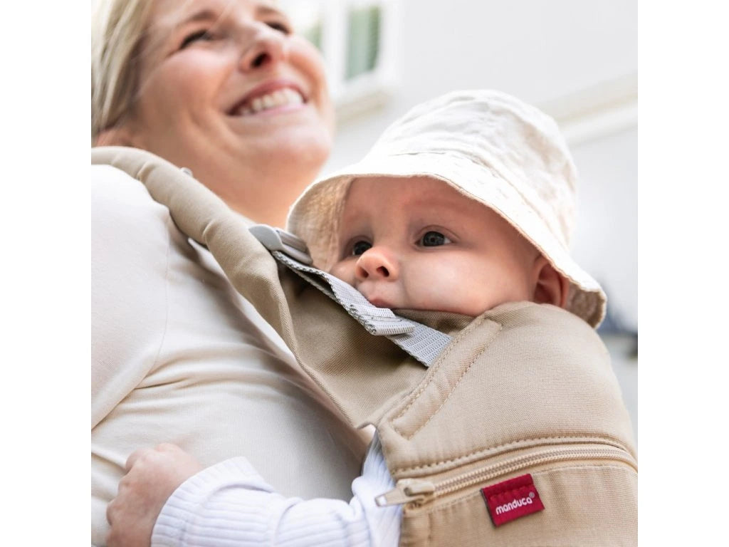 Manduca XT marsupiu ergonomic din bumbac organic 3.5-20 kg Nougat