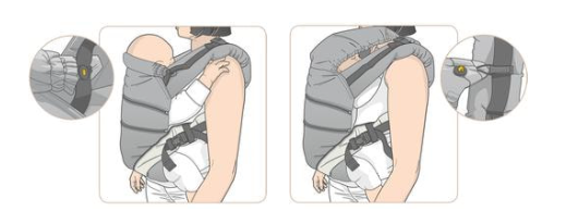 Manduca XT marsupiu ergonomic din bumbac organic 3.5-20 kg Denimpowder-toffee