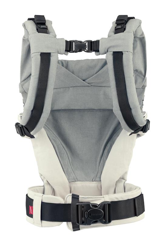 Manduca XT marsupiu ergonomic din bumbac organic 3.5-20 kg Grey-white