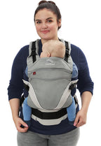 Manduca XT marsupiu ergonomic din bumbac organic 3.5-20 kg Grey-white