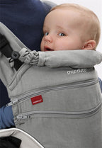 Manduca XT marsupiu ergonomic din bumbac organic 3.5-20 kg Grey-white