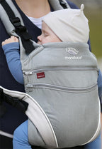 Manduca XT marsupiu ergonomic din bumbac organic 3.5-20 kg Grey-white