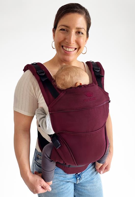 Manduca XT marsupiu ergonomic din bumbac organic 3.5-20 kg HappyKiss