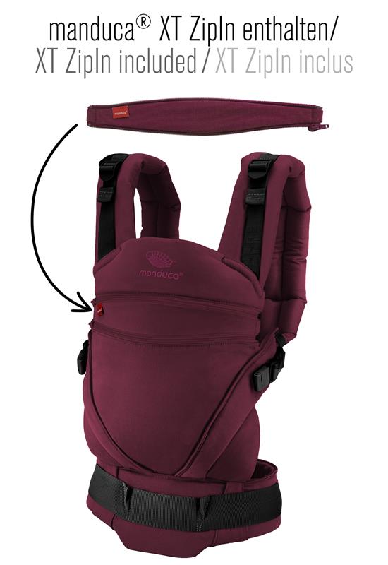 Manduca XT marsupiu ergonomic din bumbac organic 3.5-20 kg HappyKiss