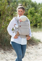 Manduca XT marsupiu ergonomic din bumbac organic 3.5-20 kg Monochrome Cloud