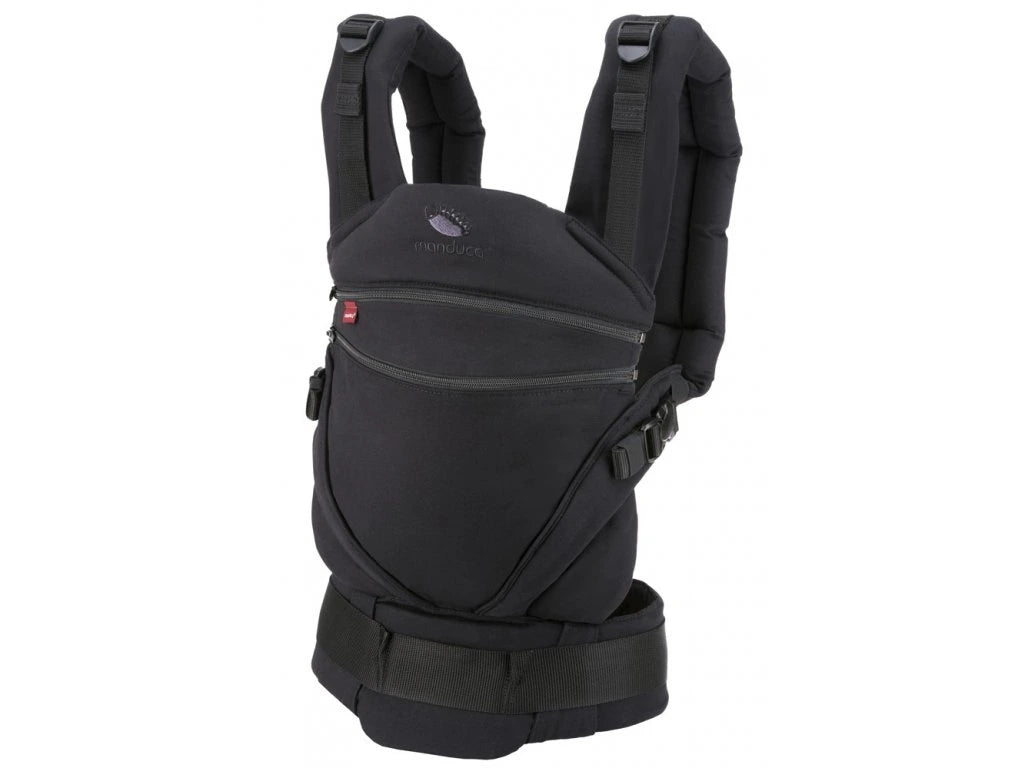 Manduca XT marsupiu ergonomic din bumbac organic 3.5-20 kg Obsidian