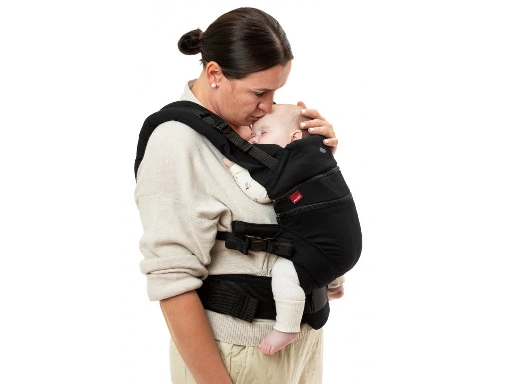 Manduca XT marsupiu ergonomic din bumbac organic 3.5-20 kg Obsidian