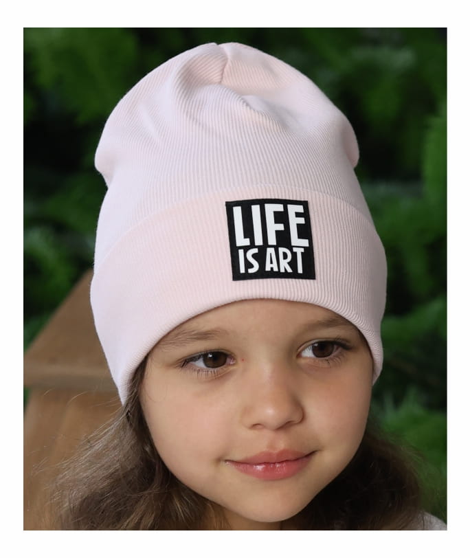 Marika caciulita fete DAGMARA 46-52 Light Pink Imagine principală a produsului