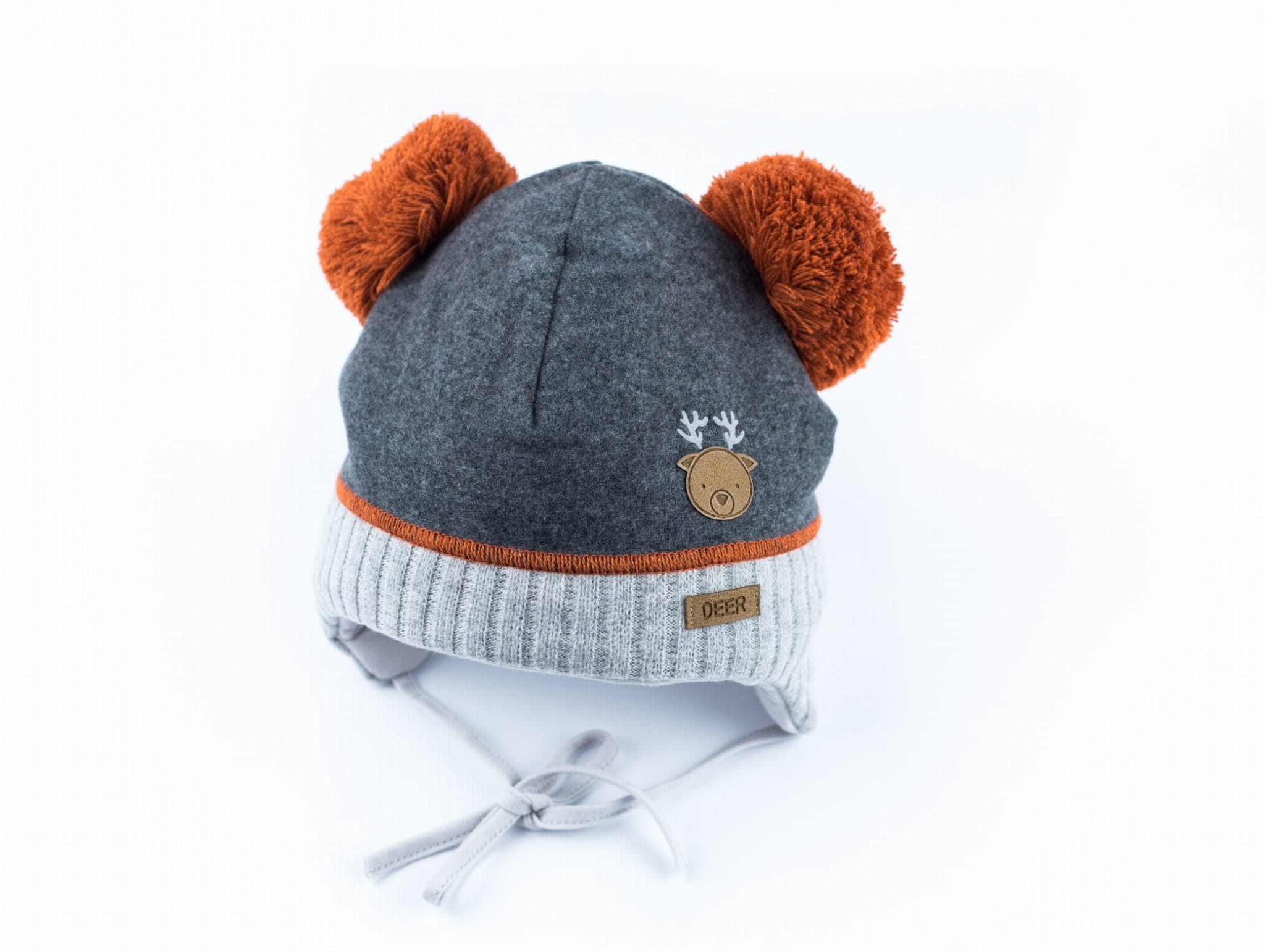 Marika caciulita baieti captusita 40-46, Deer Orange MZ-3437 Imagine principală a produsului