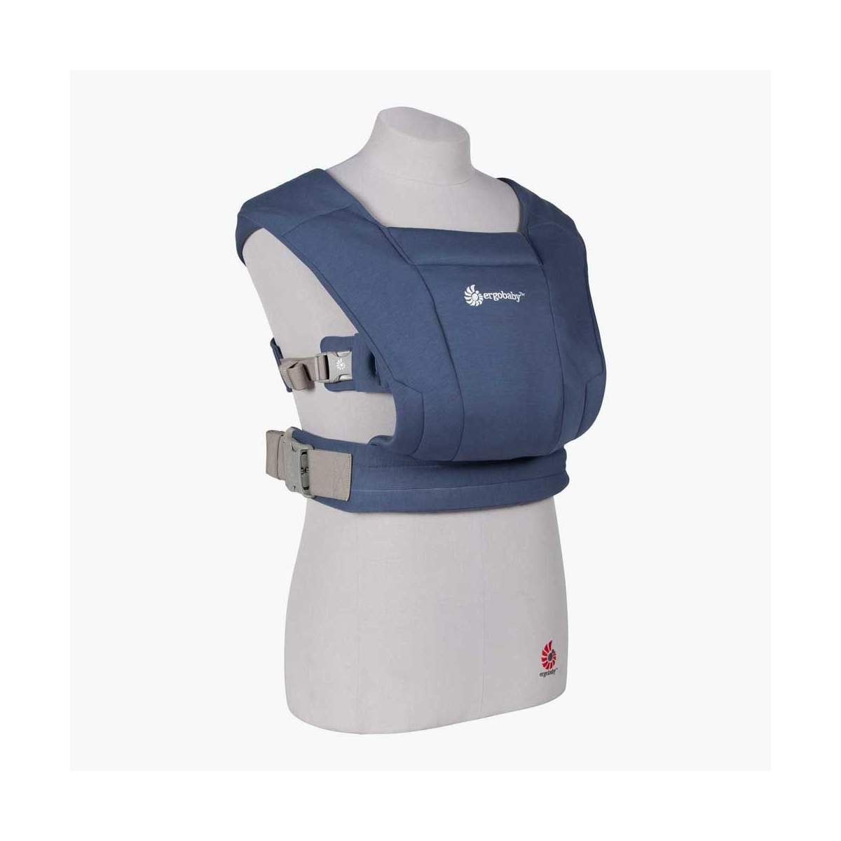 Ergobaby marsupiu Embrace 0-18 luni (3.2 - 11.3 kg) Soft Navy Imagine principală a produsului