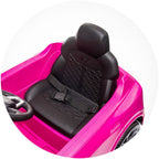 Chipolino masinuta electrica Audi RS Q8 cu scaun din piele si roti EVA 3 ani+ Pink