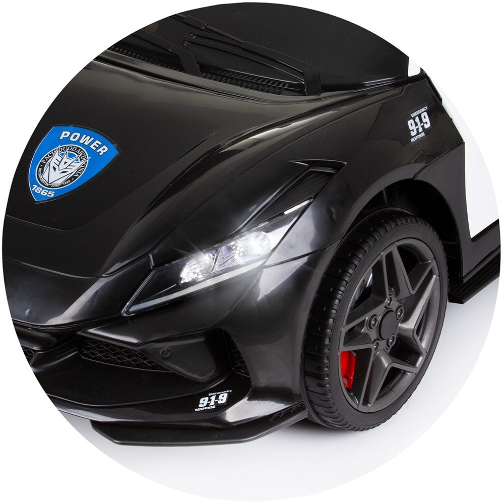 Chipolino masinuta electrica Police 3 ani+ Black