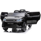 Chipolino masinuta electrica SUV Land Rover Discovery cu roti EVA 3-6 ani Black